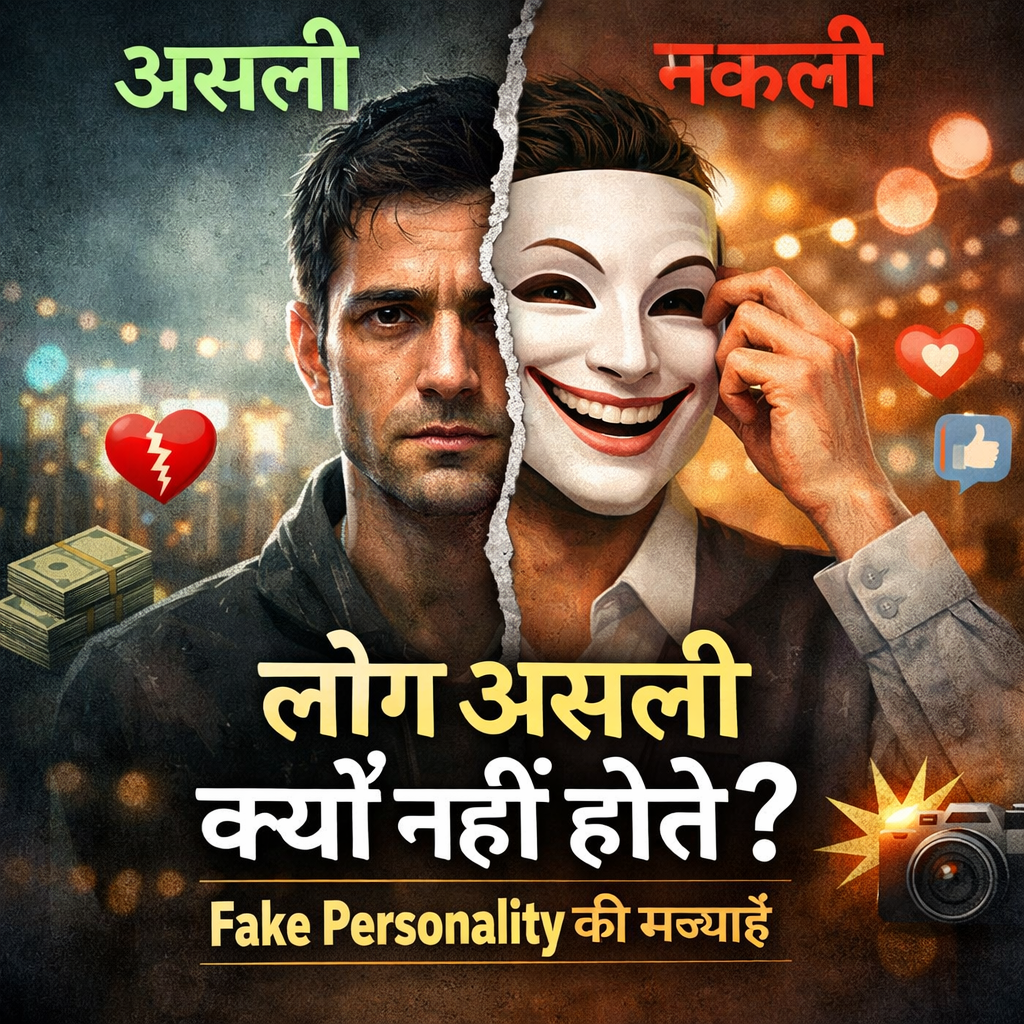 “REAL vs FAKE” “लोग असली क्यों नहीं होते?” “Truth About People”